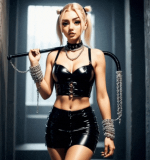 River Strutting Tease Gif