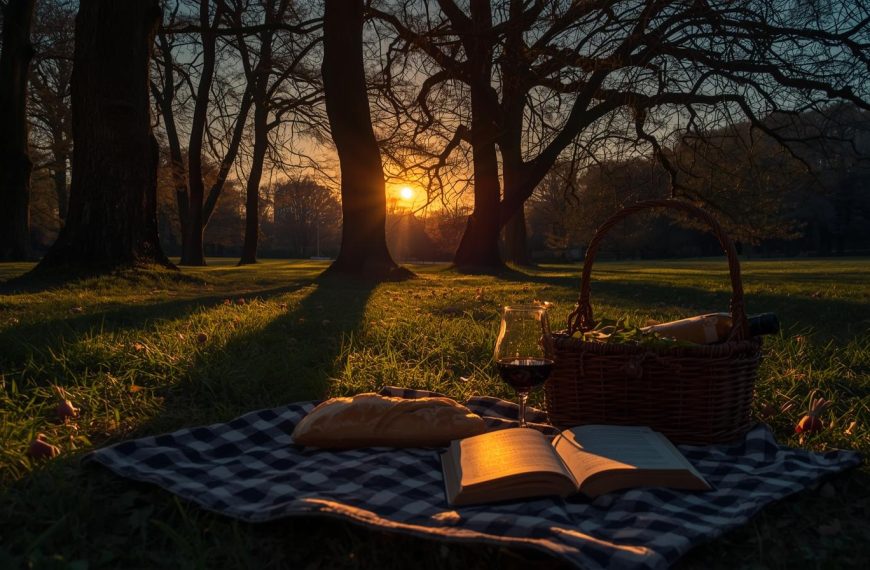 A Passionate Encounter in the Park