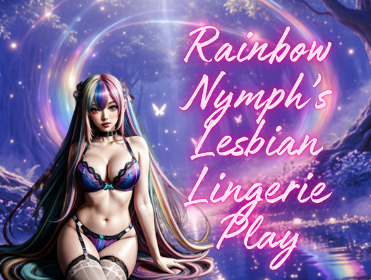 Rainbow Nymph’s Lesbian Lingerie Play