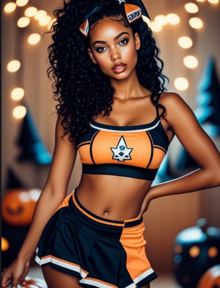 Sexy Halloween: A Naughty Threesome with Nyx