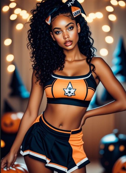 Sexy Halloween: A Naughty Threesome with Nyx