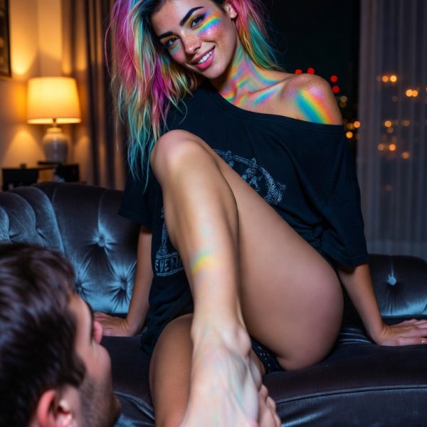 Sparkle Foot Fetishes