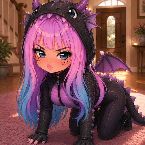 Catalina's Dragon Pet Play