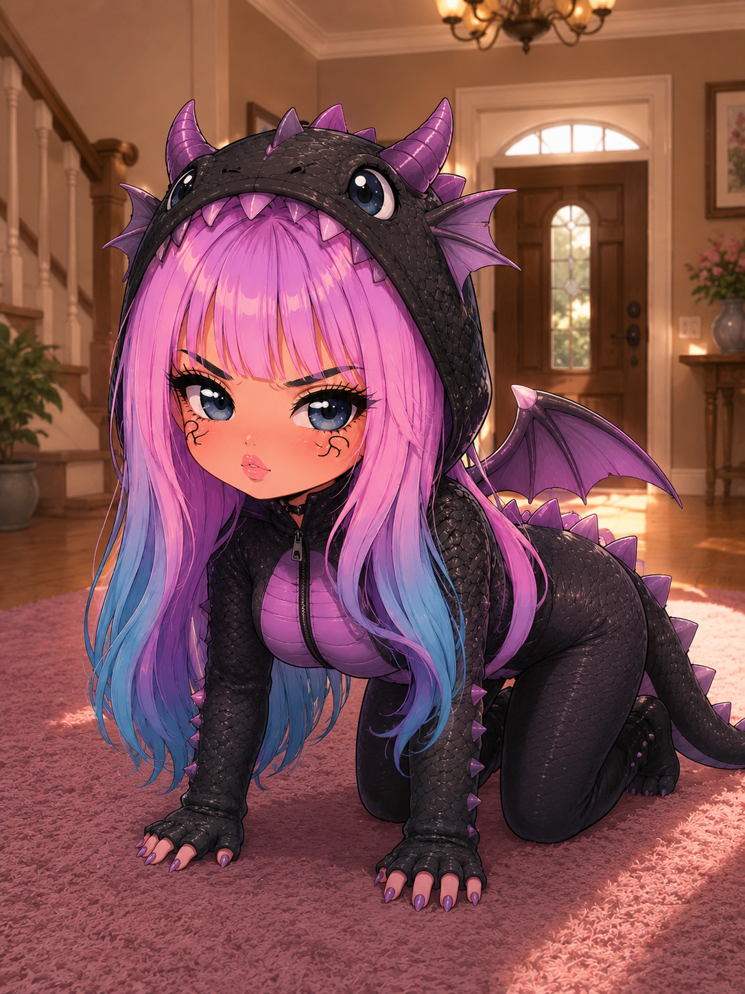 Catalina's Dragon Pet Play