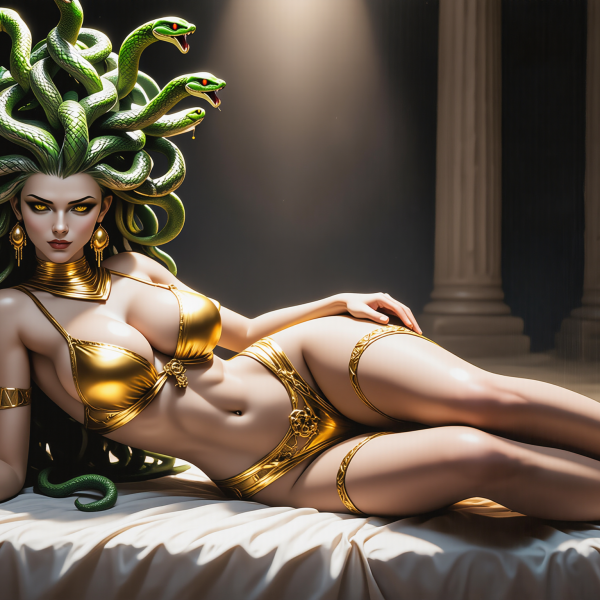 Erotic roleplay with Medusa is the most erotic fantasy ever.