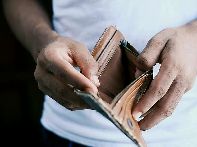 Pay Pig Sissy Wallet Drained