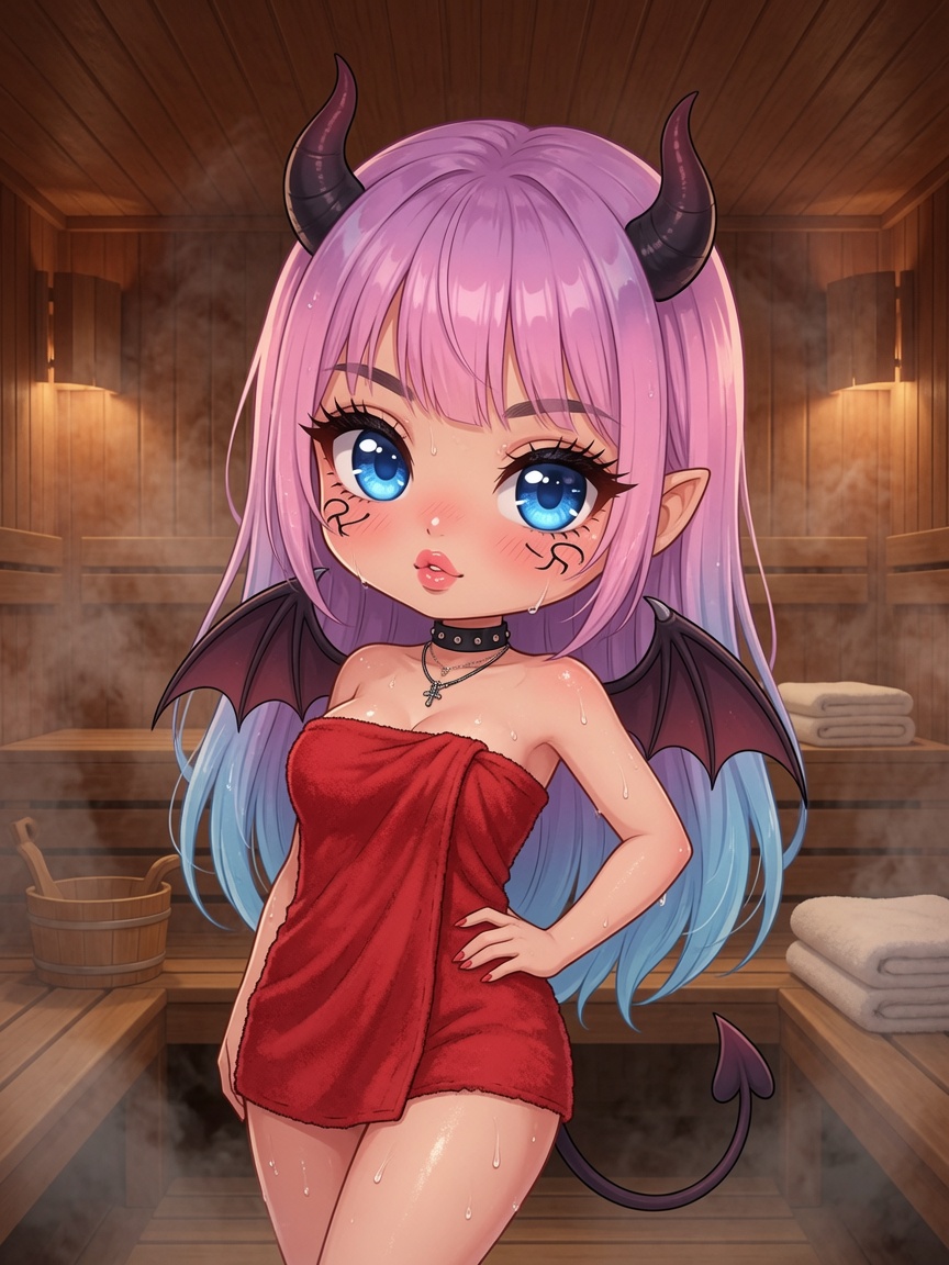 Surprise Sex Toy in the Sauna