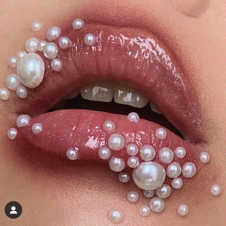 Quinn’s fishy mouth glazed with his pearlescent release
