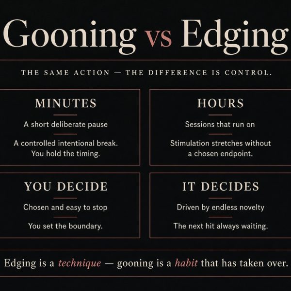 gooning/edging phonesex