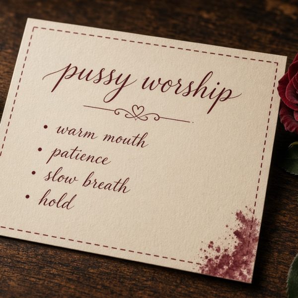 pussy worship